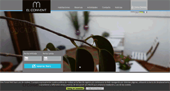 Desktop Screenshot of elconventdemoncada.com